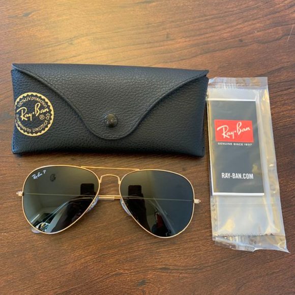 Ray-Ban Accessories - Ray Ban Aviator Sunglasses Polarized